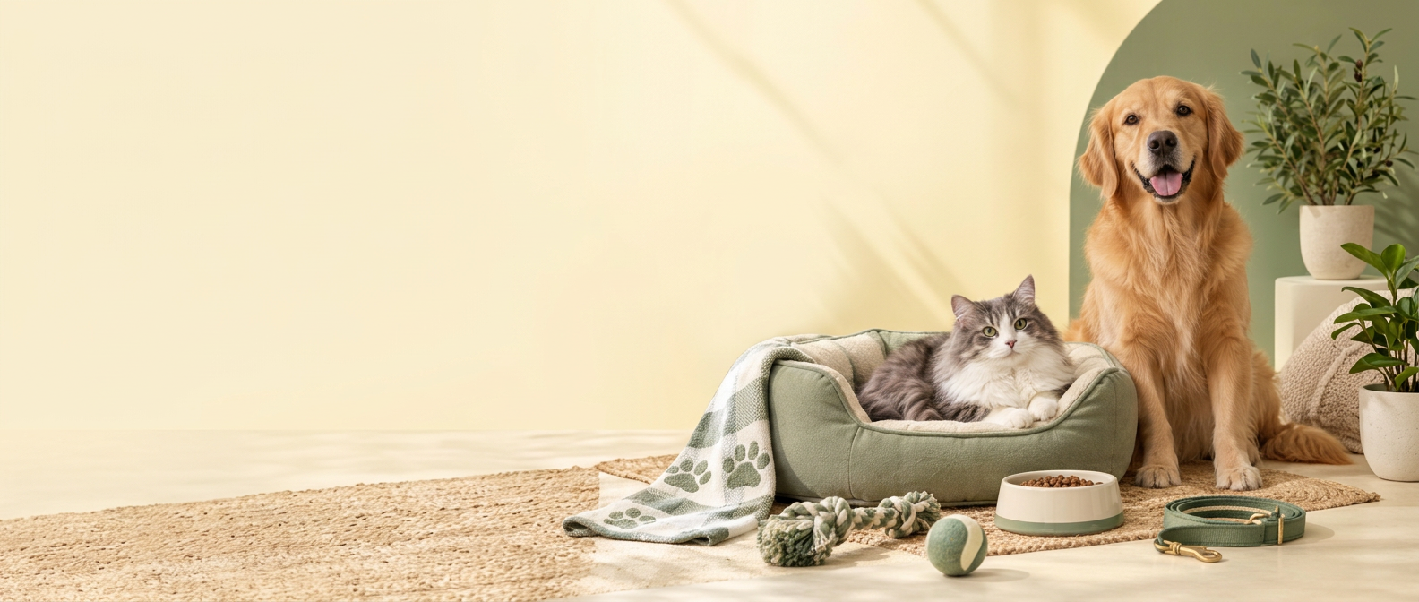 Happy pets, happy home